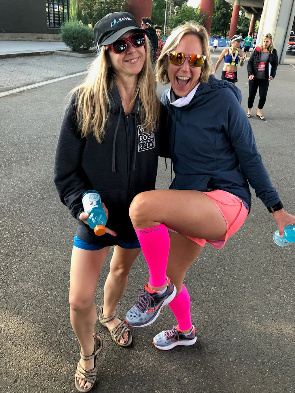 Calf Compression Sleeves (Pair) 2030mmHg Run Forever Sports